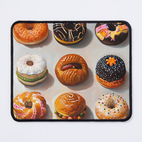 Item preview, Sugar Rush: Photo Realistic Still Life of Colorful Pastries designed and sold by high-noon-moon.
