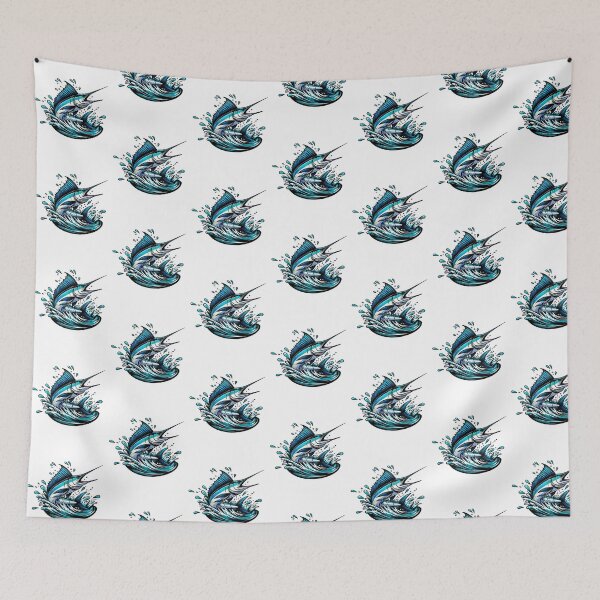Item preview, Sailfish Deep Sea Fishing Salt Water Fish Sport Fisherman designed and sold by TKsTees.