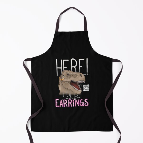 Item preview, Here! Hold my earrings! designed and sold by neongee.