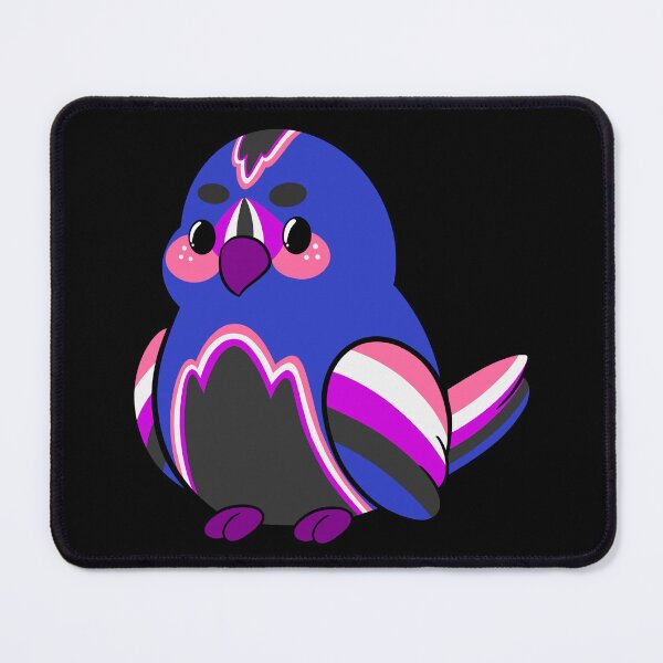 Item preview, Genderfluid Pride Bird designed and sold by JaxNaBox.