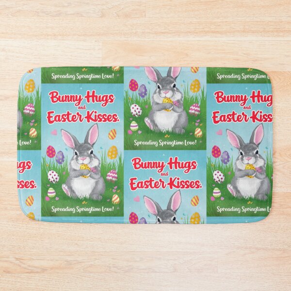 Item preview, Bunny Hugs & Easter Kisses| Christian Holiday Resurrection| Vibrant Symbol of Spring| Joy & Warmth designed and sold by InspiredCreatives.
