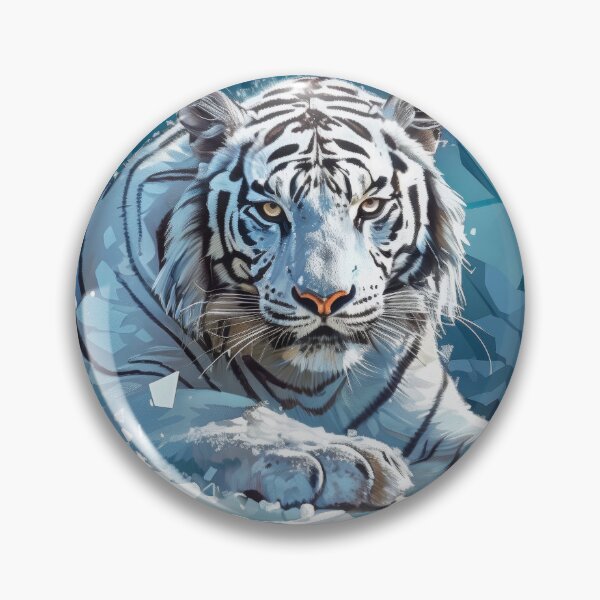Artikelvorschau, Majestic Siberian Tiger Art entworfen und verkauft von AM-Fine-Designs.