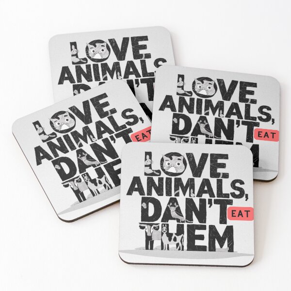 Item preview, Love animals dont eat them designed and sold by veganeats.