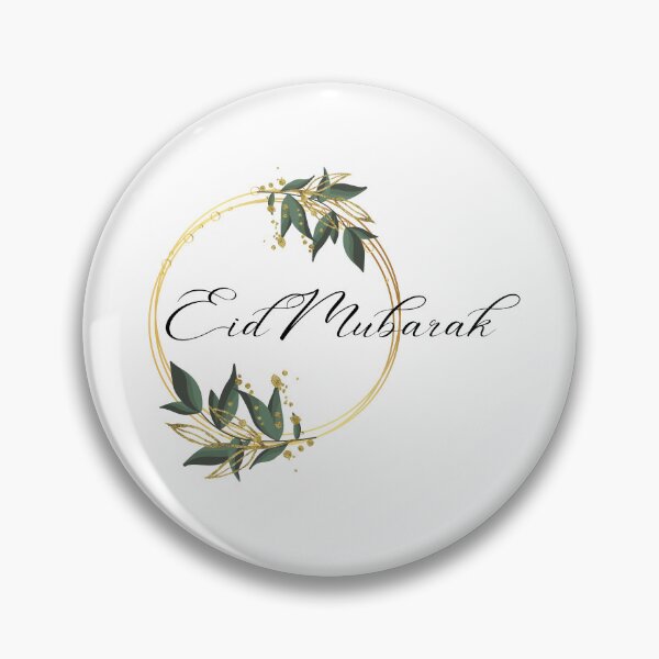Item preview, Eid Mubarak gold and green designed and sold by DesignJiggy.