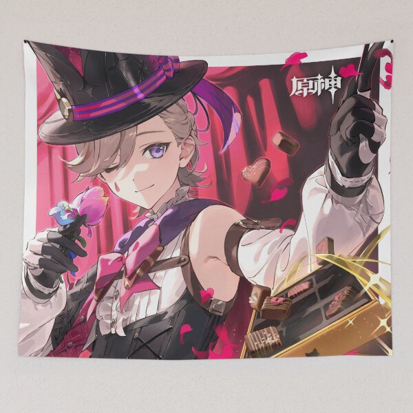 Item preview, Genshin Impact - Lyney Official Birthday Artwork 2024 designed and sold by Krimsy.