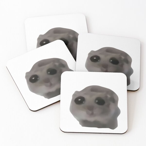 Item preview, Sad Hamster Meme designed and sold by ArtByDall.