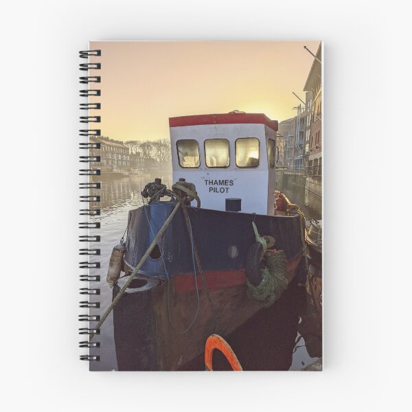Item preview, Lost Tugboat on the River Ouse designed and sold by Cullen Curnow.