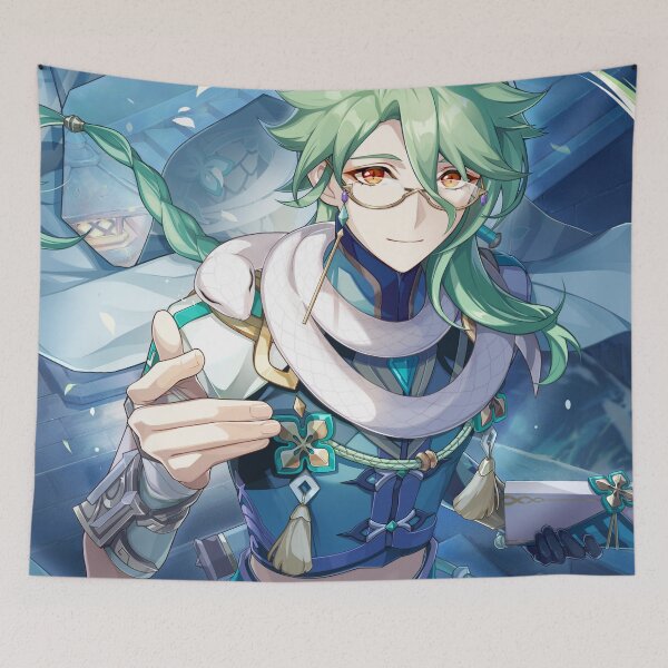 Item preview, Genshin Impact - Baizhu Official Artwork 2024 designed and sold by Krimsy.