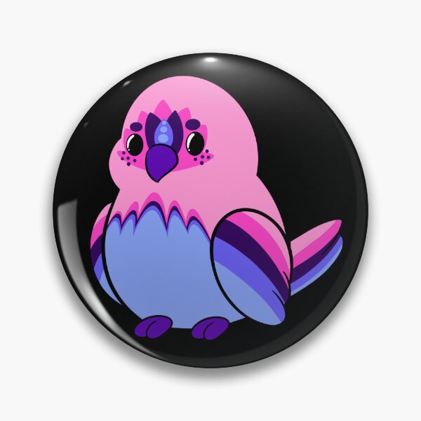 Item preview, Omnisexual Pride Bird designed and sold by JaxNaBox.