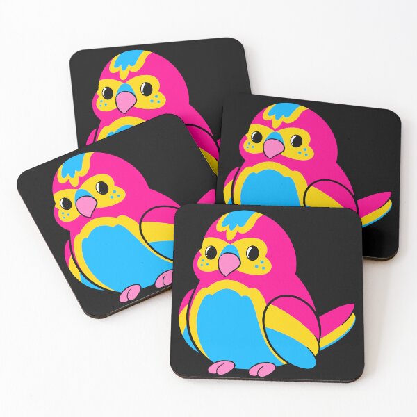 Item preview, Pansexual Pride Bird designed and sold by JaxNaBox.