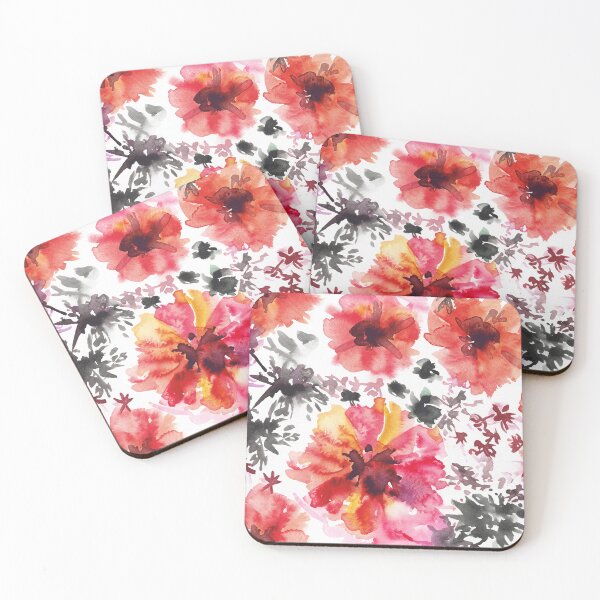 Item preview, Be Gone Ya - Watercolor Begonias designed and sold by LianaCreates.