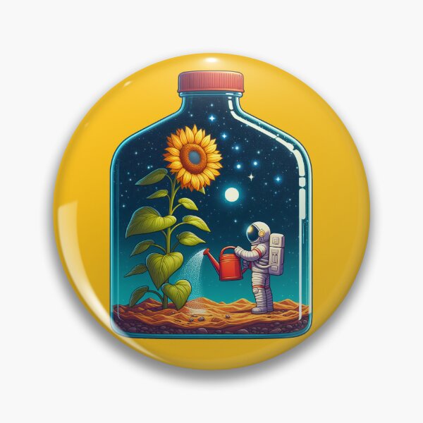Item preview, Sunflower on Mars designed and sold by stickyfoot.