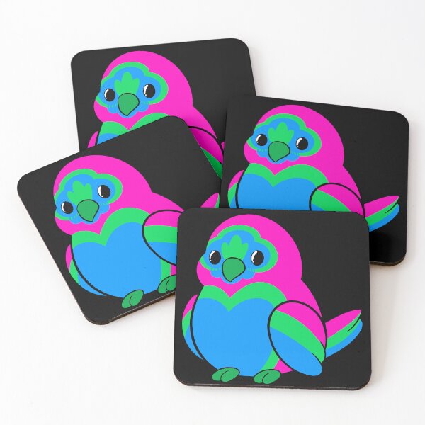 Item preview, Polysexual Pride Bird designed and sold by JaxNaBox.