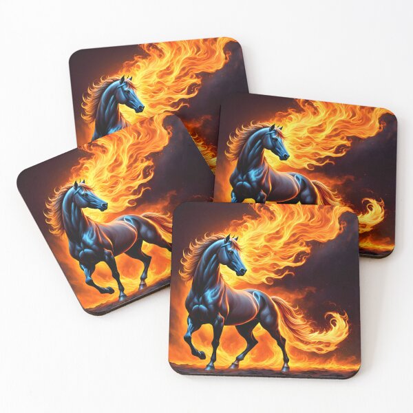 Item preview, Fire Horse Image designed and sold by Brasuca's Art.