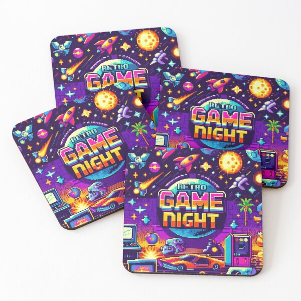 Item preview, Retro Game Night designed and sold by Lorets-Designs.