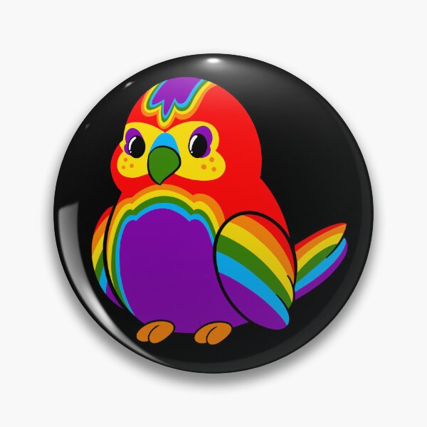 Artikelvorschau, LGBTQ-Regenbogen-Stolz-Vogel entworfen und verkauft von JaxNaBox.