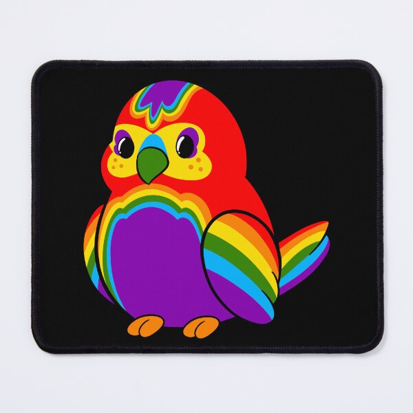 Item preview, LGBTQ Rainbow Pride Bird designed and sold by JaxNaBox.