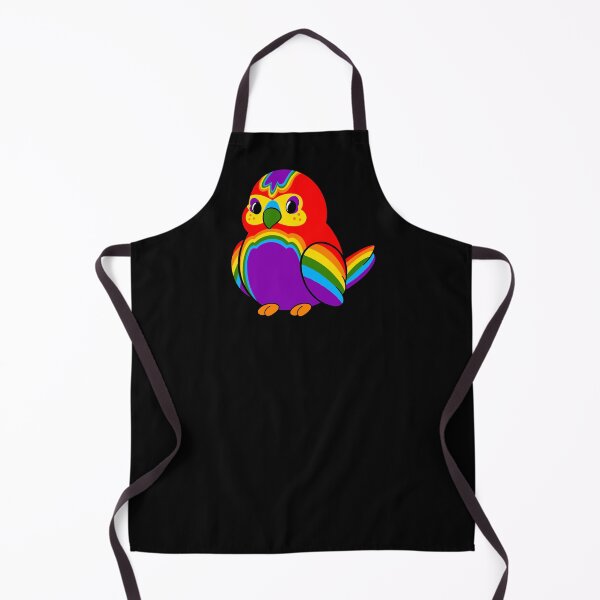 Item preview, LGBTQ Rainbow Pride Bird designed and sold by JaxNaBox.