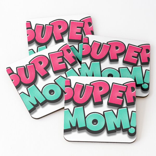 Item preview, Super Mom Speech Bubble fashion design designed and sold by zambalala.