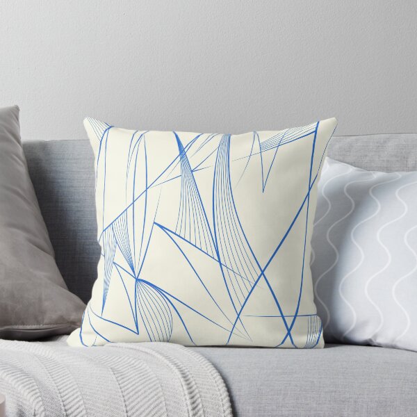 Item preview, Minimalist Blue Line Art  designed and sold by Robert Prata Artist.