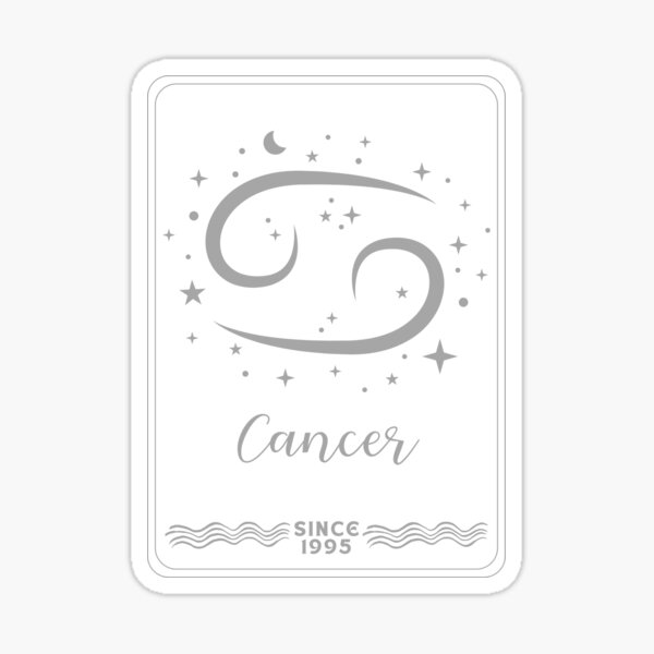Item preview, Sign Cancer, since 1995 designed and sold by Numbers-Art.