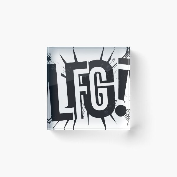 Item preview, LFG! designed and sold by CryptoRocks.