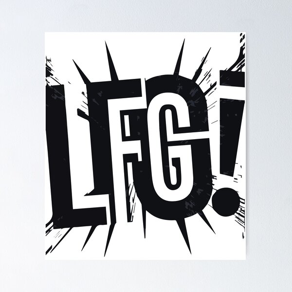 Item preview, LFG! designed and sold by CryptoRocks.