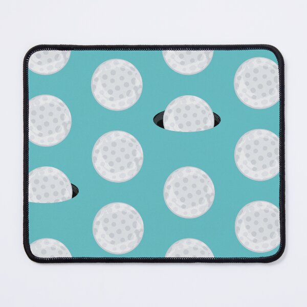 Item preview, Hole In One Golf Balls On Aqua designed and sold by SamAnnDesigns.