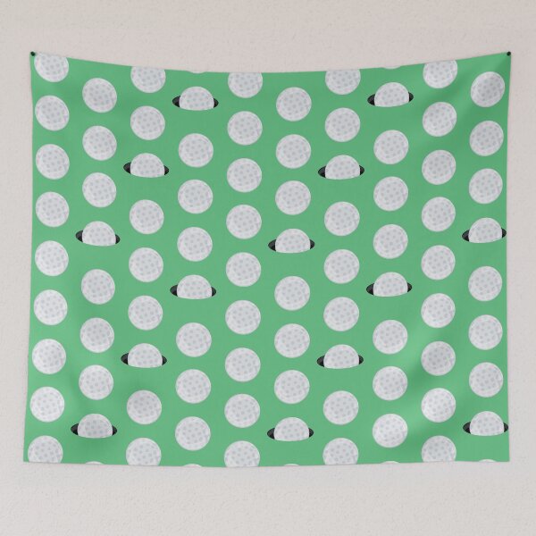 Item preview, Hole In One Golf Balls On Green designed and sold by SamAnnDesigns.
