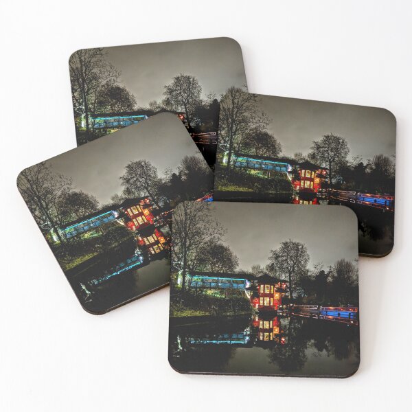 Item preview, Glowing Houseboats in Camden Town designed and sold by Cullen Curnow.