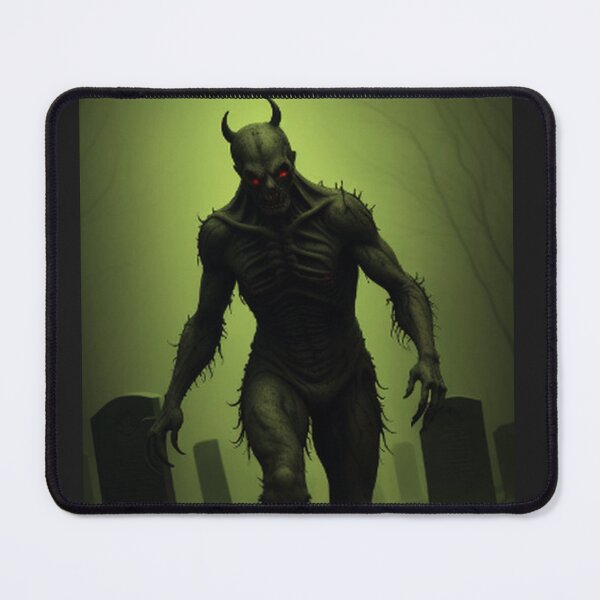 Item preview, Dark Horned Demon Walking In the Cemetary designed and sold by TheDarkWardrobe.