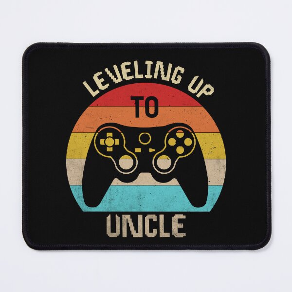 Item preview, Leveling up to Uncle, video gamer soon to be uncle designed and sold by Dapper-Art.