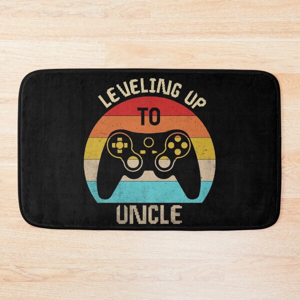 Item preview, Leveling up to Uncle, video gamer soon to be uncle designed and sold by Dapper-Art.