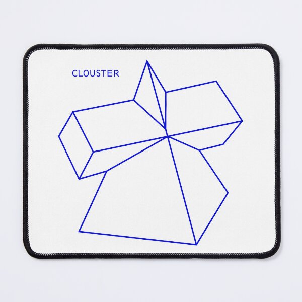 Item preview, CLOUSTER geometry blue designed and sold by clouster-studio.