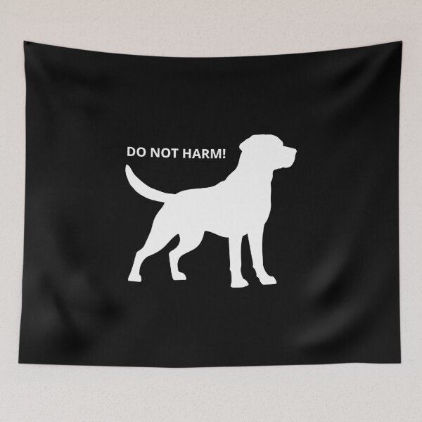 Item preview, Do Not Harm Dog - Compassionate  Message designed and sold by DiySystem.