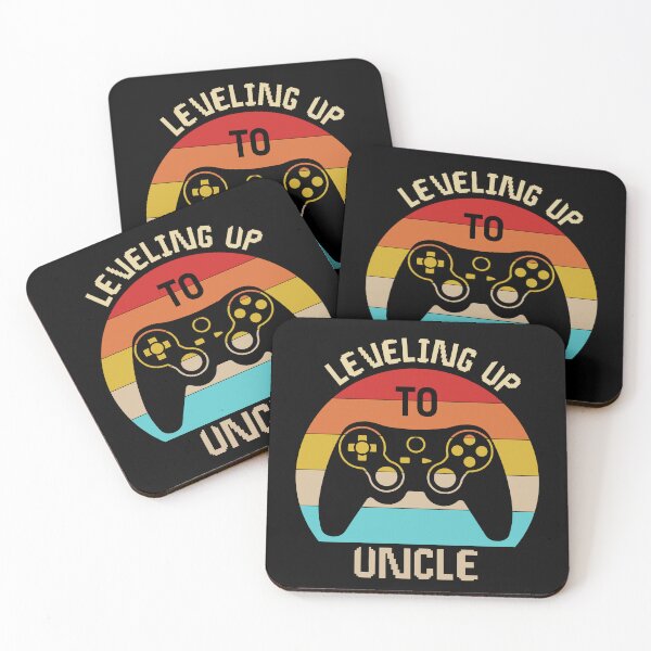 Item preview, Leveling up to Uncle, video gamer soon to be uncle designed and sold by Dapper-Art.