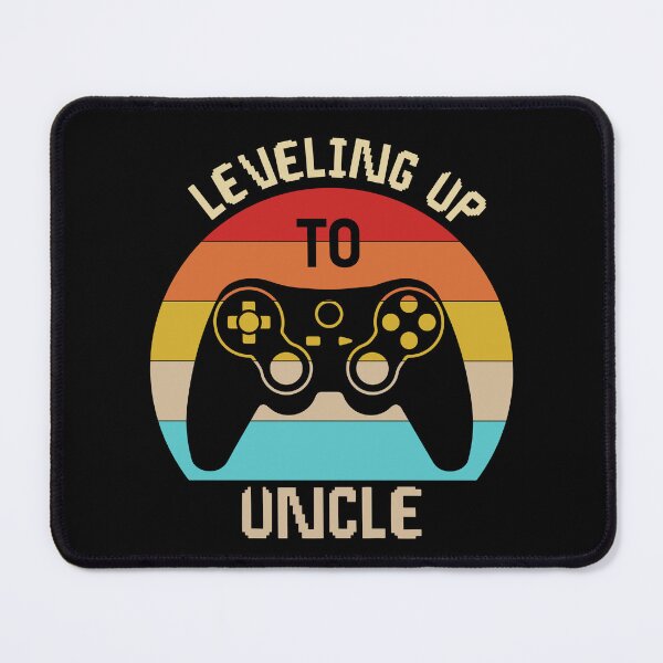 Item preview, Leveling up to Uncle, video gamer soon to be uncle designed and sold by Dapper-Art.