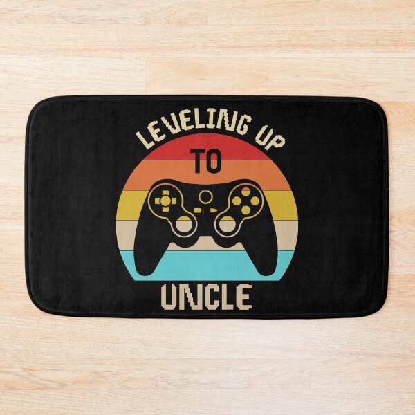 Item preview, Leveling up to Uncle, video gamer soon to be uncle designed and sold by Dapper-Art.