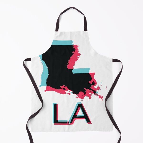 Item preview, Tik Tok glitch aesthetic Modern Social Media Style LOUISIANA Map designed and sold by pelagio.