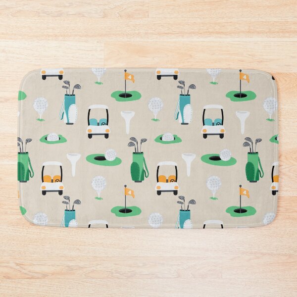 Item preview, On the Golf Course On Tan designed and sold by SamAnnDesigns.
