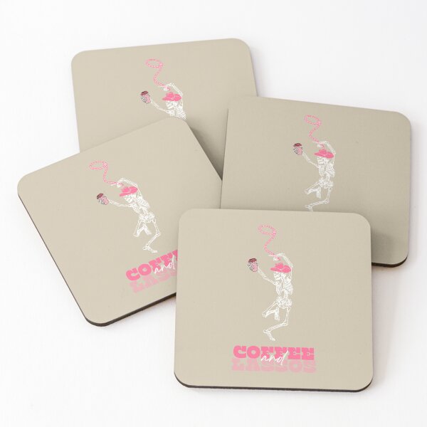 Item preview, Coffee and Lassos Dancing Cowgirl Skeleton | western rodeo punchy designed and sold by ReadyandRowdy.