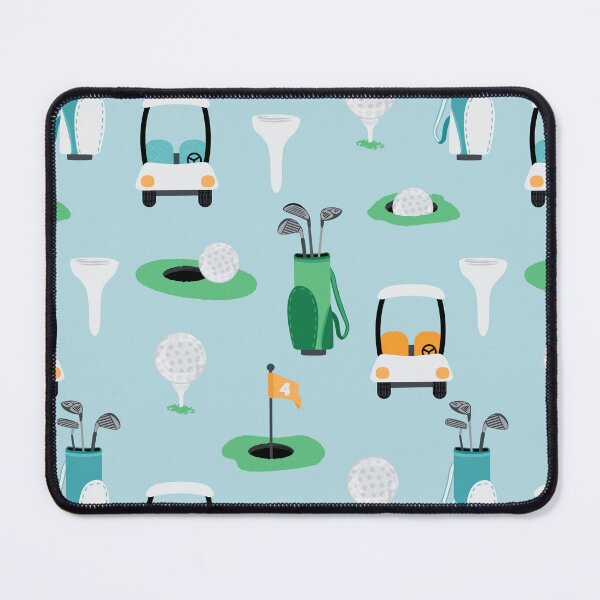 Item preview, On the Golf Course On Blue designed and sold by SamAnnDesigns.