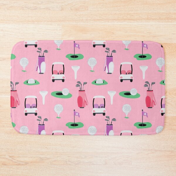 Item preview, On the Golf Course On Pink designed and sold by SamAnnDesigns.