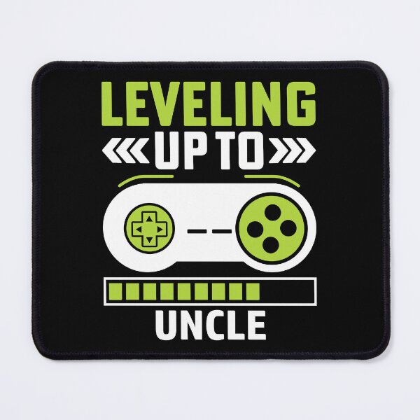 Item preview, Leveling up to Uncle, video gamer soon to be uncle designed and sold by Dapper-Art.
