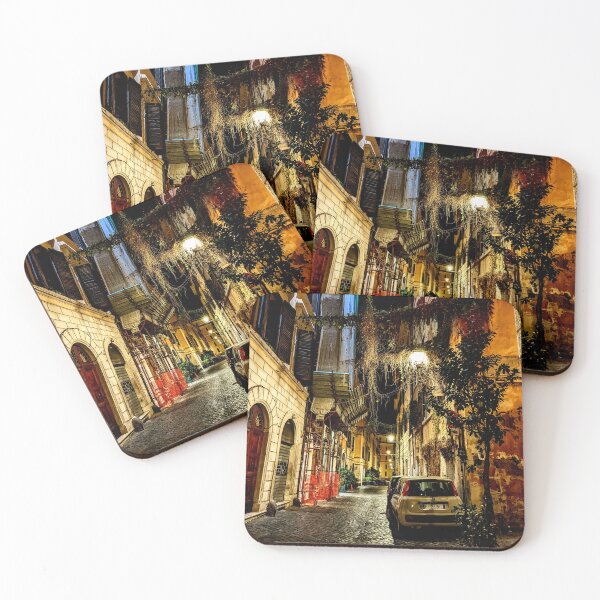 Item preview, Quiet street in Rome designed and sold by Cullen Curnow.