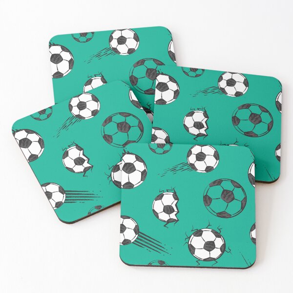 Item preview, Soccer Ball Pattern On Green designed and sold by SamAnnDesigns.