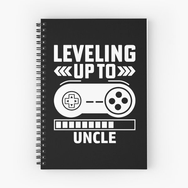 Item preview, Leveling up to Uncle, video gamer soon to be uncle designed and sold by Dapper-Art.