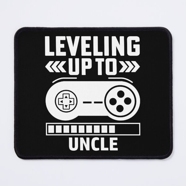 Item preview, Leveling up to Uncle, video gamer soon to be uncle designed and sold by Dapper-Art.