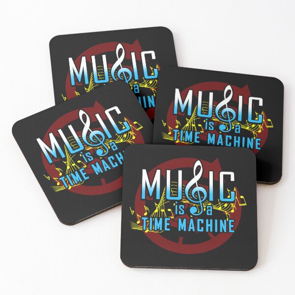 Item preview, Time Machine Sci-fi Time Travel Slogan For Music Lovers designed and sold by BoggsNicolasArt.