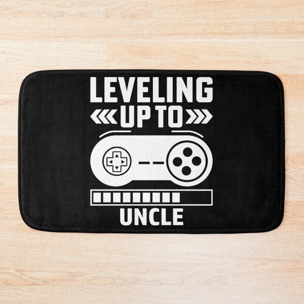 Item preview, Leveling up to Uncle, video gamer soon to be uncle designed and sold by Dapper-Art.